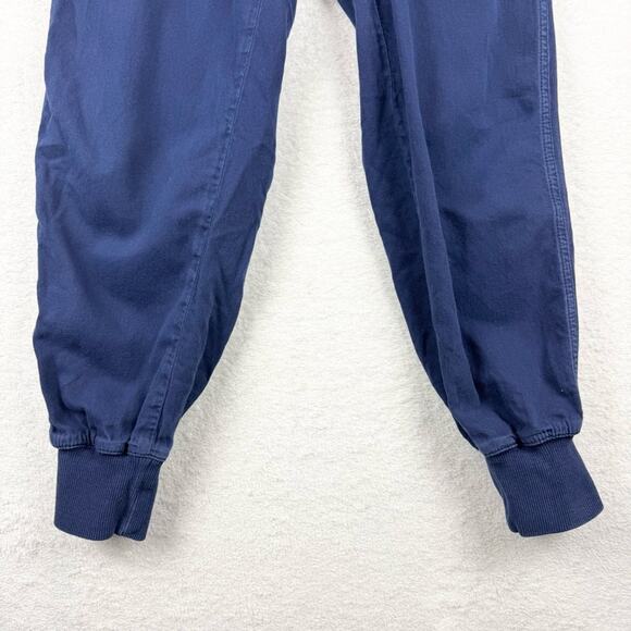 GAP Maternity Full Panel Ribbed Joggers In Navy Uniform Size S Lounge Athleisure - Picture 7 of 16